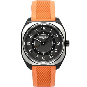 エルメス　HERMES　H08　SP1.741a　39mm　チタン/DLCコーティング　未使用品