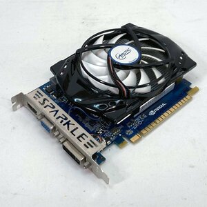 中古グラフィックカード 表示確認済 Vista～Win11 LINUX ★ SPARKLE NVIDIA GeForce GTX 650 GDDR5 1024MB 128it VGA/DVI/HDMI #2714-K