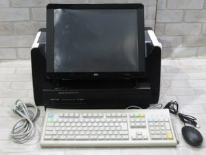 Ω 新DC 0880♪ 保証有 TEC【 SJ-9000-S 】東芝テック事務コン キーボード/マウス/ペン付 初期化OK・祝10000!取引突破!!