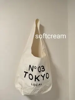 softcream  ショルダー バッグ N°03 TOKYO  キャンバス