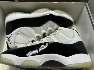 2018 NIKE AIR JORDAN 11 RETRO CONCORD US10 新品 378037-100