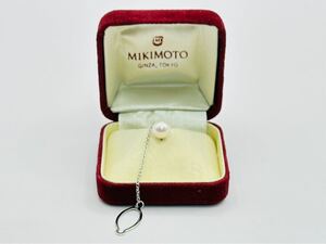 【1円〜】 MIKIMOTO ミキモト ネクタイピン タイピン タイタック　シルバーメッキ 未使用品