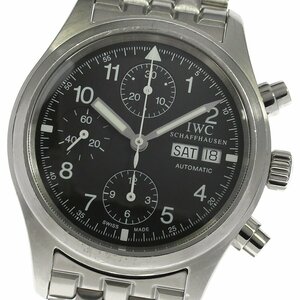 IWC IWC SCHAFFHAUSEN IW370607 パイロット フリーガー クロノグラフ デイデイト 自動巻き メンズ _801738