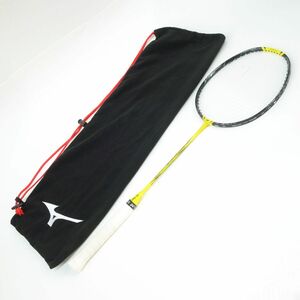 116 YONEX/ヨネックス NANOFLARE1000Z ナノフレア1000Z NF-1000Z ライトニングイエロー バドミントンラケット サイズ：4UG6 ※中古美品