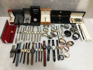 □ D186 □現状品 時計 腕時計 WATCH 56点まとめ EP PEQUIGNET/カシオ CASIO G-SHOCK Baby-G/CITIZEN/セイコー SEIKO/D&G/Audi/YSL/ice