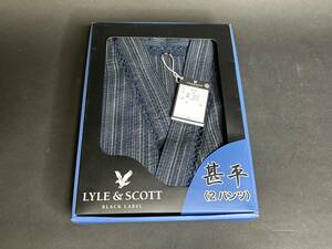 未使用　LYLE&SCOTT　BLACK LABEL　甚平　サイズM　2パンツ