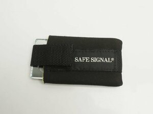 SAFE SIGNAL セイフシグナル シグナルミラー 安全グッズ レスキュー ミラーサイズ:10cm x 5cm ランク:A ダイビング用品 [C6-61007]