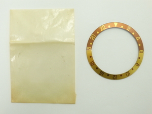 ロレックス 純正品 GMTマスターⅡ ベゼルインサート 16713　 ROLEX GMT BEZEL insert 