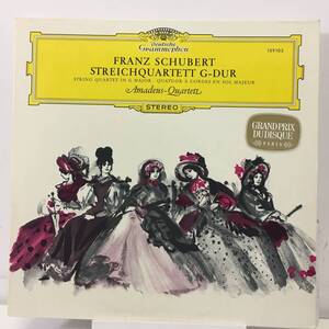 ◆ストリングス◆ Franz Schubert ◆ String Quartet in G major ◆ Amadeus Quartett ◆ 独盤 Grammophon