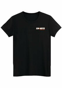 【値下げ!!!】GM-MOTO＆KEPSPEED ロゴ入りTシャツ　Sサイズ/黒　モンキー　MONKEY　