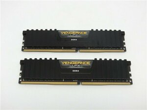 【動作品】　Corsair CMK32GX4M2A2666C16 DDR4 32GB(16GBx2) デスクトップPC用　送料無料