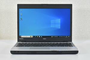 NEC PC-VK26MCZDH/Core i5-4300M/メモリ10GB/SSD 256GB/13.3インチ/DVD-RW/Windows 10 /中古ノートパソコン