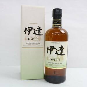 NIKKA（ニッカ）伊達 DATE 仙台宮城峡蒸溜所 謹製 43％ 700ml Z24F160001