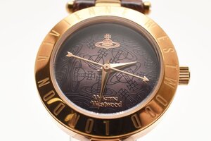 ヴィヴィアンウエストウッド VV092BRBR ラウンド ゴールド クォーツ レディース 腕時計 Vivienne Westwood