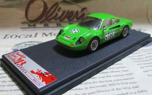 ☆絶版*世界100台*MR*1/43*Ferrari Dino 246 GT #83 1971 Nurburgring 1000km≠BBR