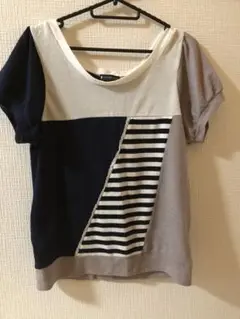 ボーダー半袖Tシャツ