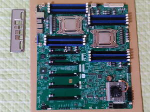 Supermicro X9DRG-QF（デュアルソケット、Xeon E5-2690、LGA2011、DDR3、E-ATX SSI-EEB）サーバー用 J25