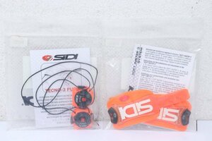 ▽SIDI シディ TECNO-3 PUSH/SOFT INSTEP 3 ORANGE セット 未使用品