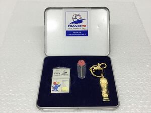 D077-60-M【未使用/保管品】ZIPPO ジッポー FIFA WORLD CUP 1998 フランスワールドカップ98 JAPAN 1996年製