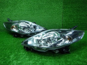 マツダ　CREW　プレマシー　前期　ヘッドライト　左右　HID　P5104　4　240801124