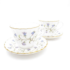 美品 SPODE スポード カンタベリー カップ＆ソーサー 2客 ペア コーヒー ティー SO2136K2