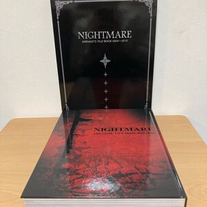 中古 NIGHTMARE ARENA37℃ FILE BOOK 2004～2010 ナイトメア アリーナ37℃ ファイルブック ポストカードなし 写真集