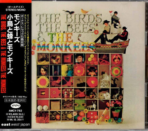 CD Monkees The Birds, The Bees & The Monkees AMCY782 Rhino Records (2), EastWest Japan /00090