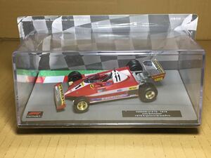 デアゴスティーニ 1/43 F1マシンコレクション フェラーリ 312 T3 1979 ジョディー・シェクター アルゼンチンGP