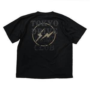 新品 正規 fragment design x Tokyo Drive Car Club T-shirt Black [XLサイズ] /フラグメント/東京ドライブ カークラブ/ロゴ/Tシャツ/黒