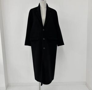 ok.soon オクスン 22aw gentleman wool coat ジェントルマンウールコート ブラック