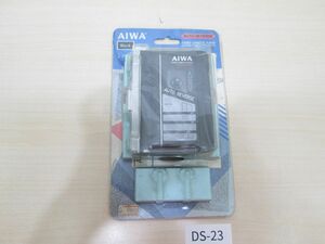 DS-23【ジャンク/動作未確認】アイワAIWA■HS-G36 ブラック■ポータブルカセットプレーヤー■STEREO CASSETTE PLAYER/黒