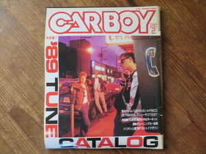 CARBOY 1989年2月号【雑誌】検索 Z32 MA70 HR31 FJ20ET L型 7M-G S13 CA18DET S30Z 旧車 DR30 BNR32 RB26DETT GT-R NA6CE FC3S RE AE86 13B