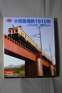 ■稀少1/150 Nゲージ事業者限定 鉄道コレクション 小田急電鉄1910形(2000形)特急ロマンスカー3両set【検】私鉄TRAINS トミーテック ックス