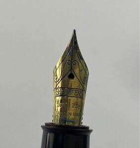 1000円〜●★筆記未確認★ 万年筆 SHEAFFER コノソアール 18K-750 ブラック×ゴールド 筆記具 ★okoy3203125-61★op4936