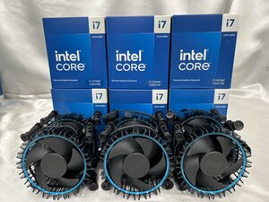 [パソコン]【6個セット】 中古未使用美品 CPUクーラー Intel Core i7-14700F 向け純正CPUクーラー Laminar RM1 Cooler (6901x6)