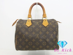 ルイ ヴィトン LOUIS VUITTON ハンドバッグ スピーディ 25 M41528 モノグラム LV ロゴ ミニ ボストンバッグ 【中古】bk8392