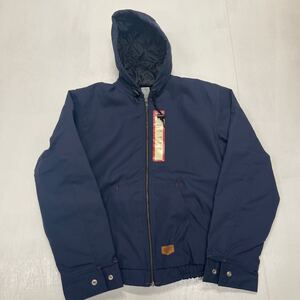 S NAVY ダック 新品 レッドキャップ RED KAP ダックフードジャケット JD20 Blended Duck Zip-Front Hooded Jacket カーハート