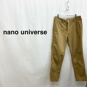 9032 nano universe ナノユニバース チノパンツ ベージュ レディース F6-0634