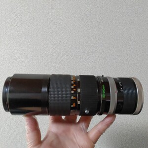 CANON ZOOM LENS FD 80-200mm 1：4 S.S.C 0113-E4-TA4