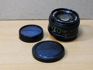 【美品】MINOLTA MD ROKKOR 50mm F1.4