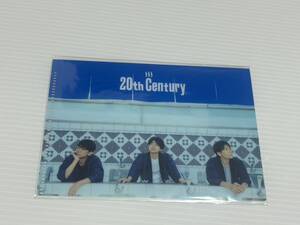 【即決】トニセン ミニクリアファイル B 20th Century 坂本晶行 長野博 井ノ原快彦