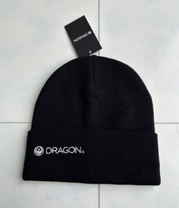 DRAGON/ドラゴン uniform beanie/ビーニー black/ブラック snowboard スノーボード