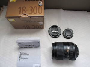 中古品　ニコンAF-S DX NIKKOR 18-300mm f/3.5-6.3G ED VR 