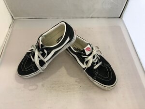 【VANS】バンズ　オフザウォール　メンズスニーカー　ブラック　スウェード×キャンバス　26cm　SY02-F6E