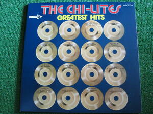 【送料無料】中古レコード ★THE CHI-LITES/ GREATEST HITS ☆チャイ・ライツ　MCA-7125