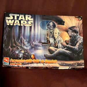 (国内送料込)大型プラモデル AMT/ERTL STAR WARS 1/14 Encounter With Yoda On Dagobah