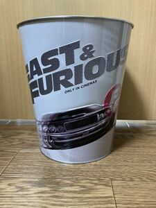 【即決】ワイルドスピード　ジェットブレイク　ポップコーンケース　Fast&Furious 9 ポップコーンバケツ　限定品