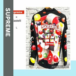 【未使用】Supreme Skittles Castelli L/S