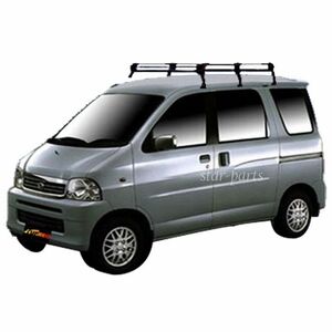 タフレック ルーフキャリア Pシリーズ PL236A+ ダイハツ アトレー 型式S220V S220G S230V S230G対応 車 ラック キャリア カー用品