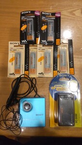 ソニー MDウォークマン MZ-E510 SONY ポータブルMDプレーヤー MDプレーヤーWALKMAN 動作品 NH-14WM NH-10WM 充電器付 現状品